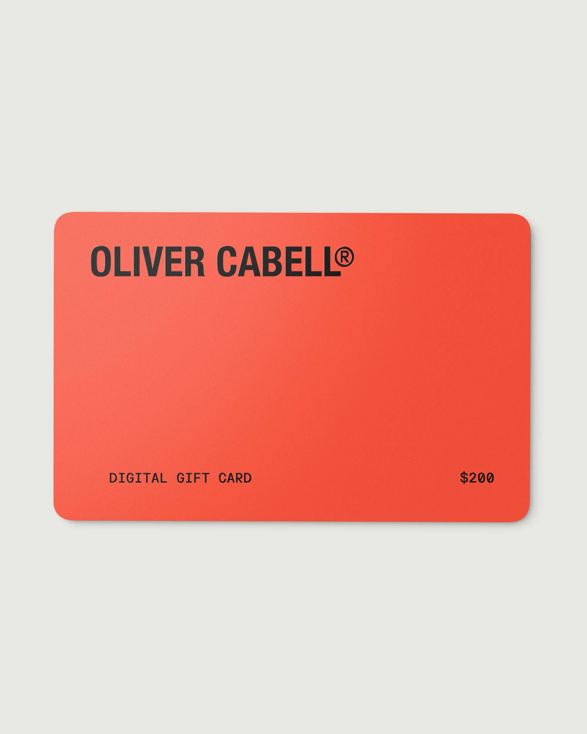 Digital Gift Card
